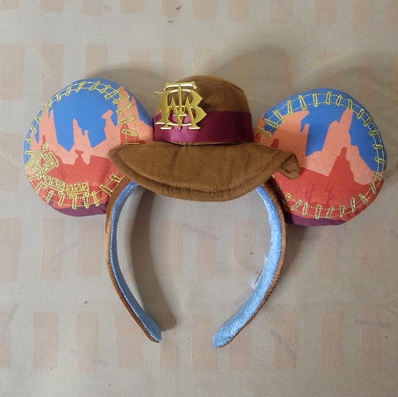 Disney Other - Disney 50th Mickey The Main Attraction Big Thunder Railroad Headband